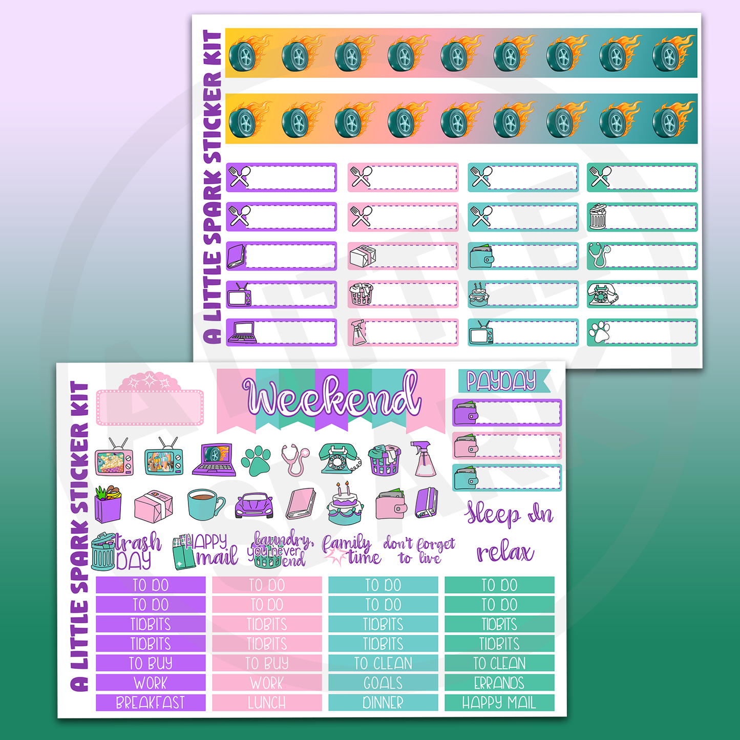 Vertical PRINTABLE Kit: Wild Tracks