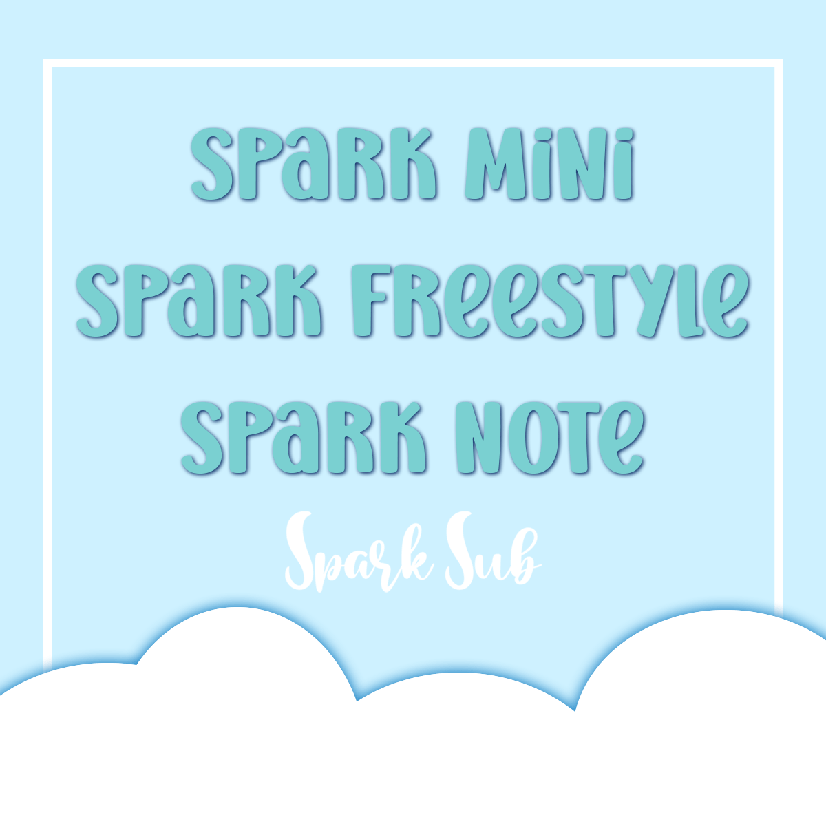 Spark Mini + Note + Freestyle