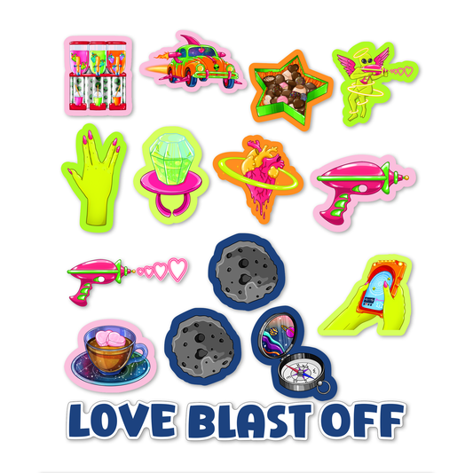 Love Blast: Sticker Pack