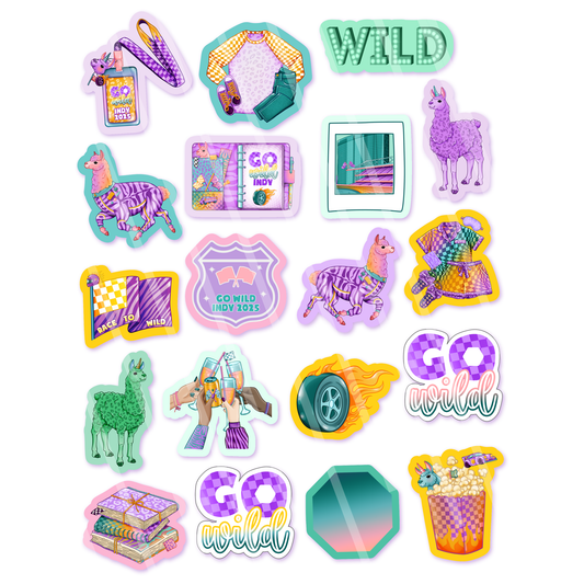 Wild Tracks: Sticker Pack