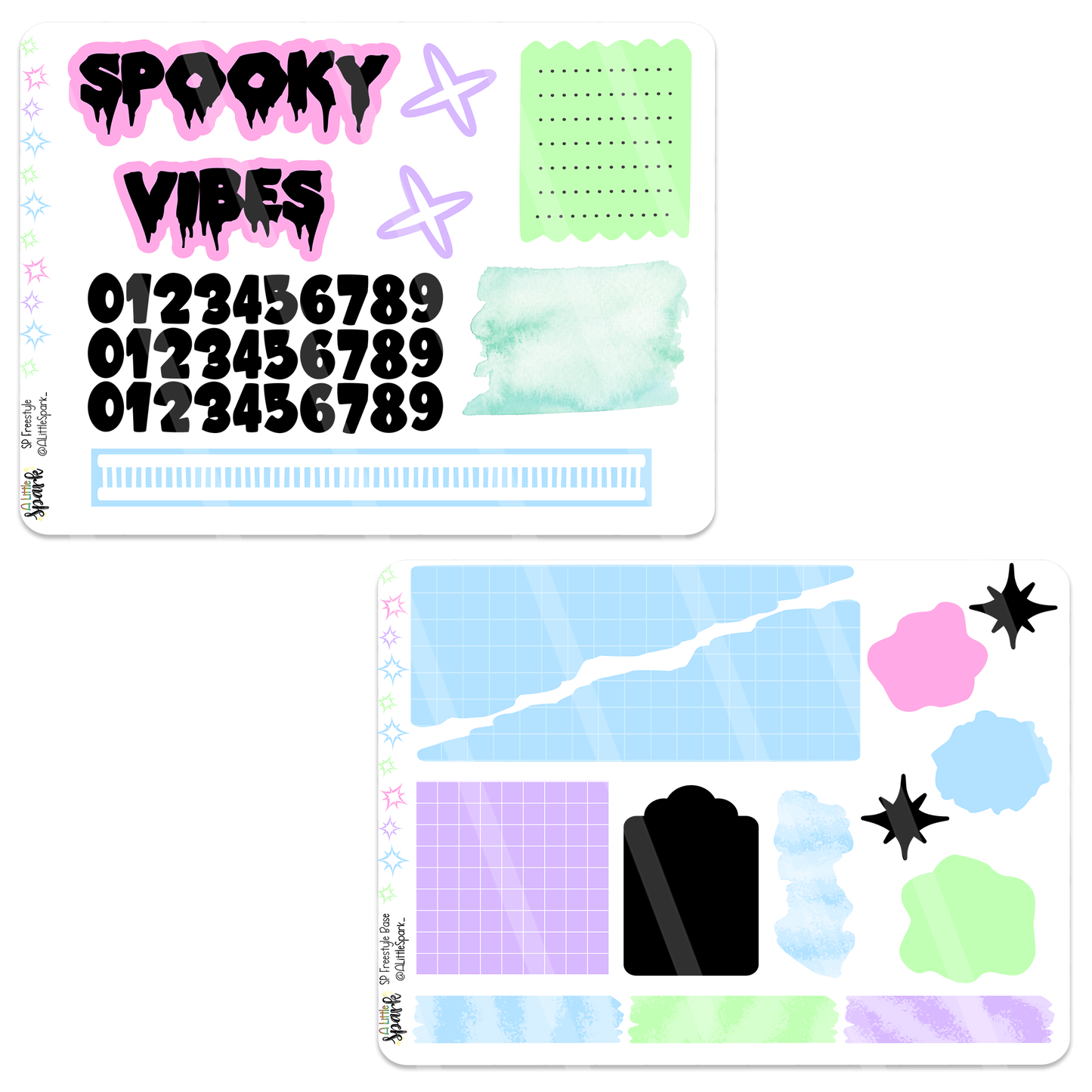 Spooky Petals: freestyle kit