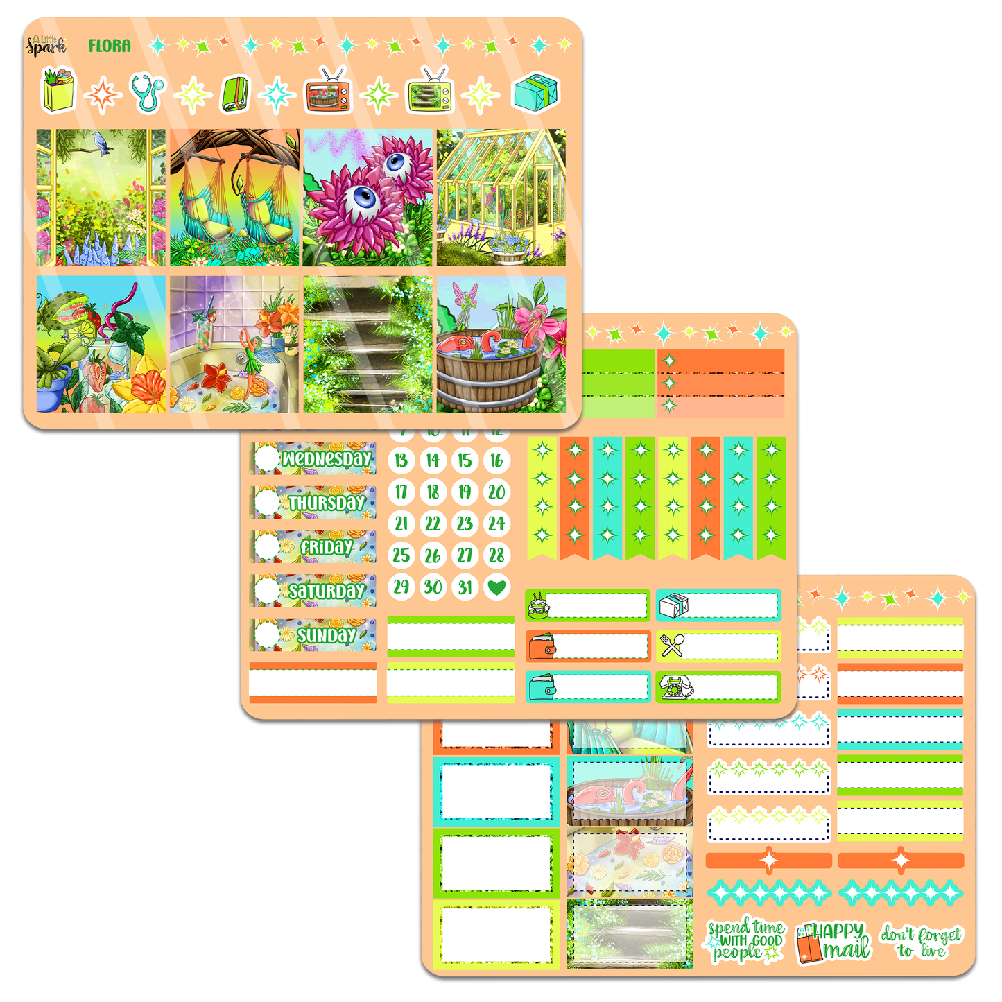 Flora Sticker Kit