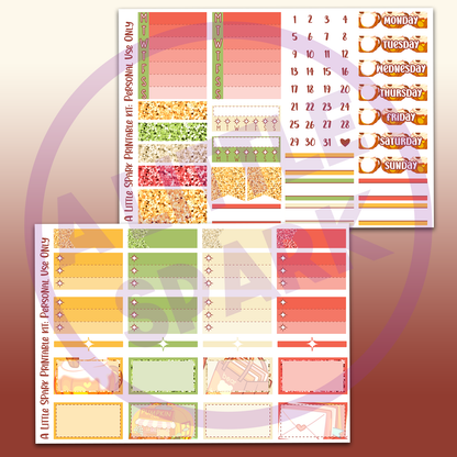 Vertical PRINTABLE Kit: Fall Pages