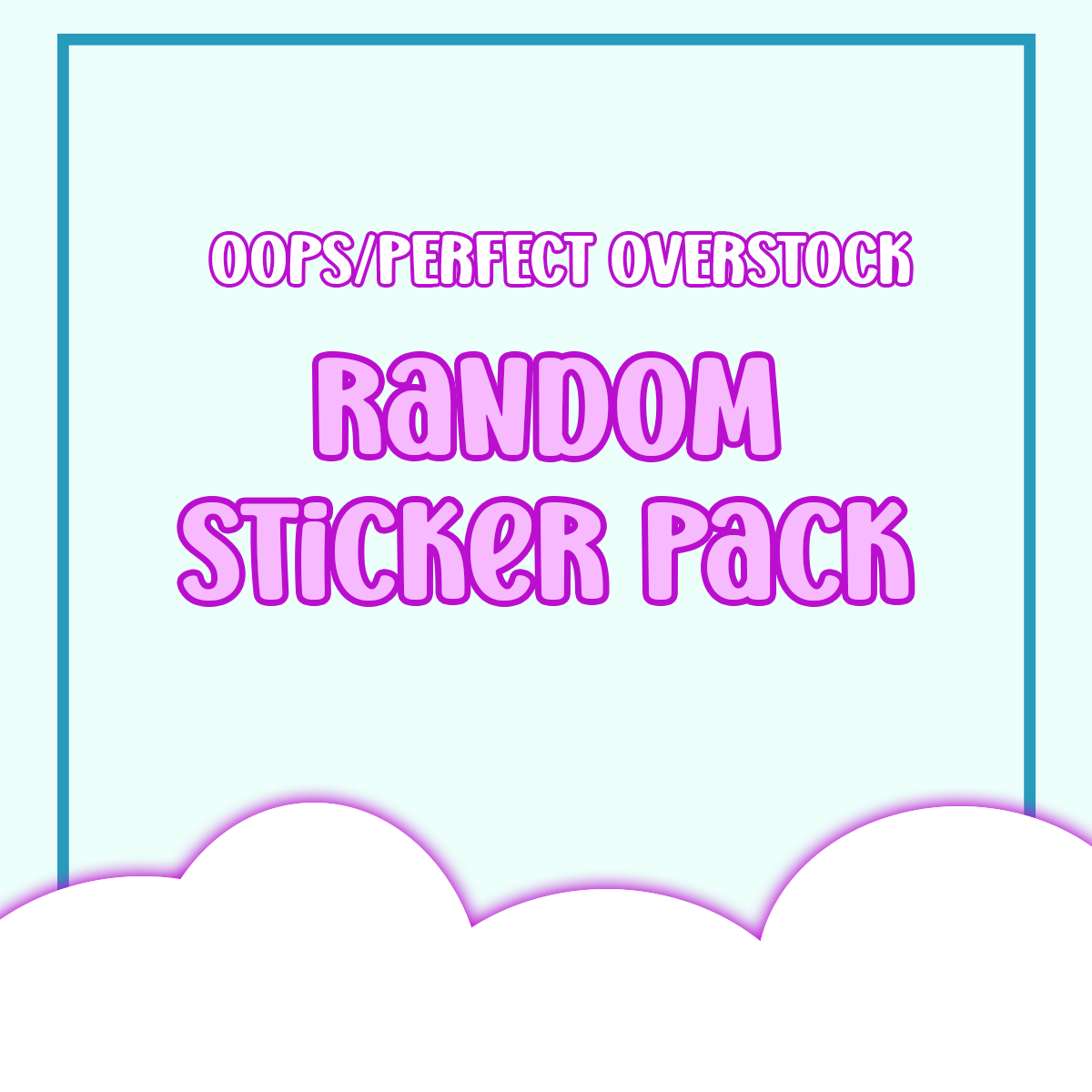 Sticker Pack Grab Bag (die cuts)